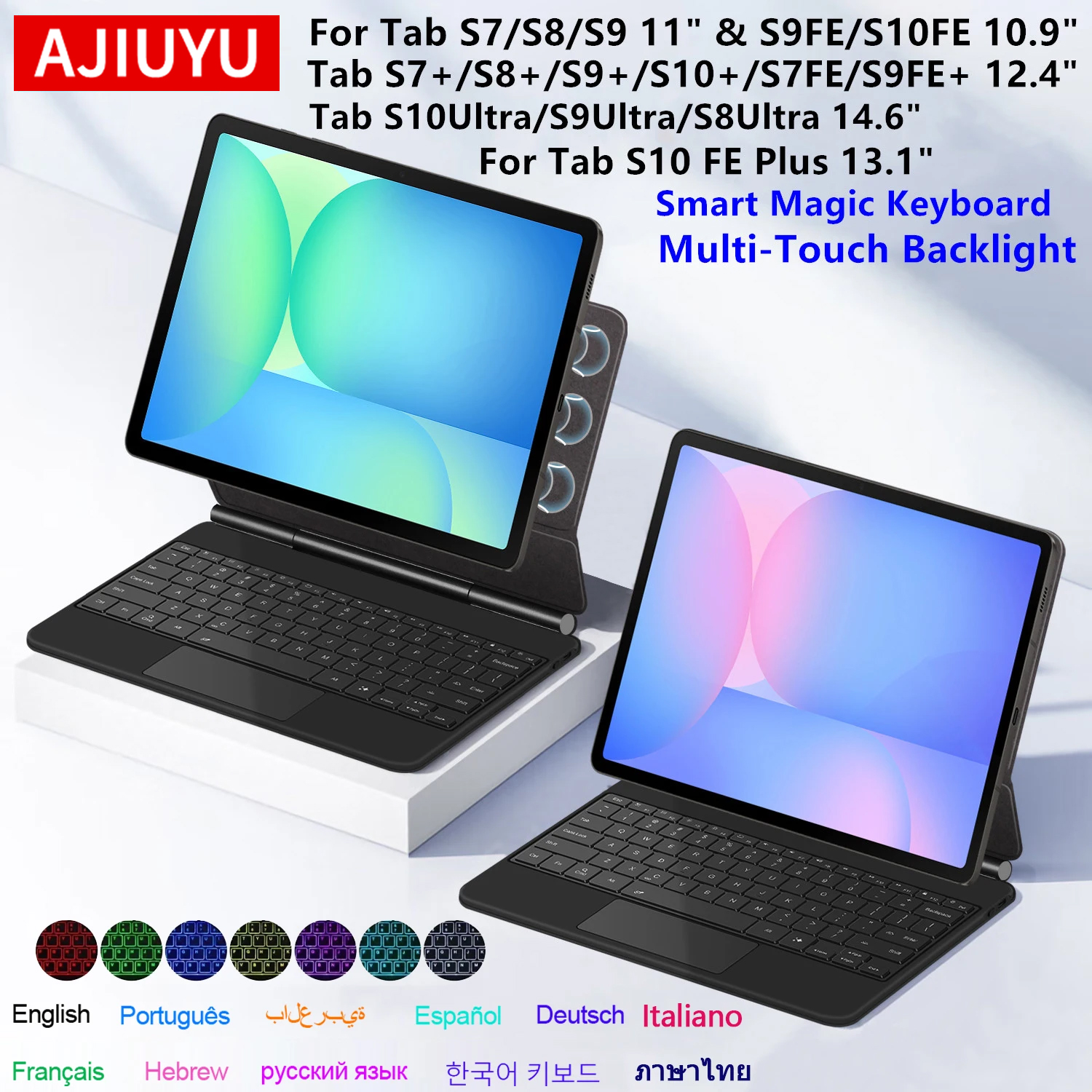 Samsung Tablet S10 Accessories - Magic Keyboard For Samsung Galaxy Tab