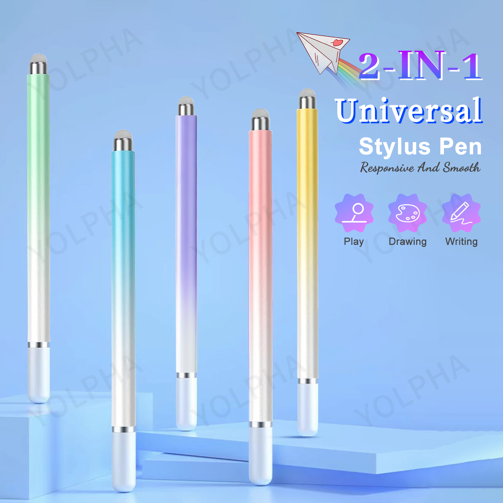 Iphone Tablet Accessories - 2 in 1 Universal Stylus Pen