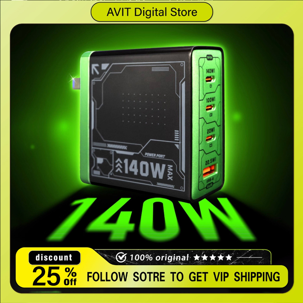 Iphone Tablet Accessories - Blackfish Power Rhino 4-in-1 140W GaN