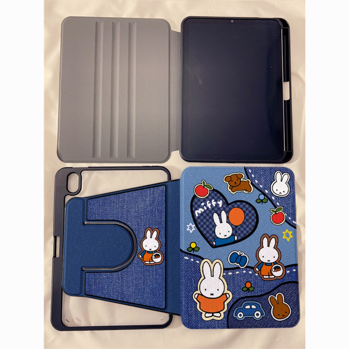 Kawaii Miffy Rabbit Tablet Cas – Tablet Ipad Accessories Bewertung und Preis