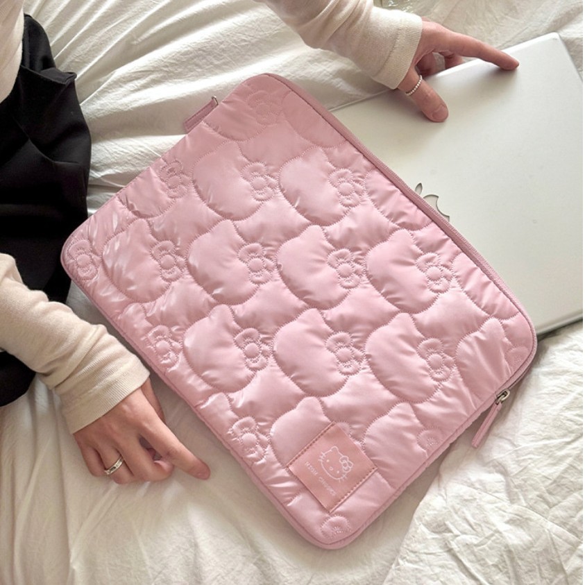 Anime Kawaii Hello Kitty Pink  – Tablet And Accessories Bag Bewertung und Preis