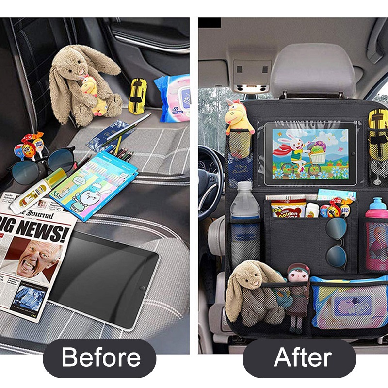 Car Backseat Organizer with To – Tablet And Accessories Bag Bewertung und Preis