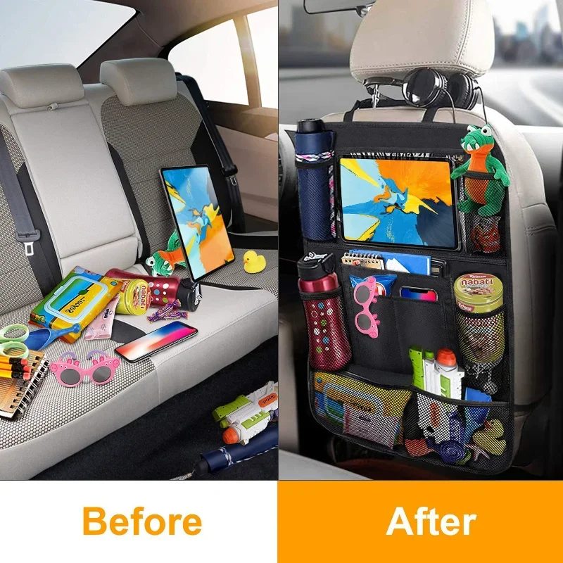 Car Backseat Organizer with To – Tablet And Accessories Bag Bewertung und Preis