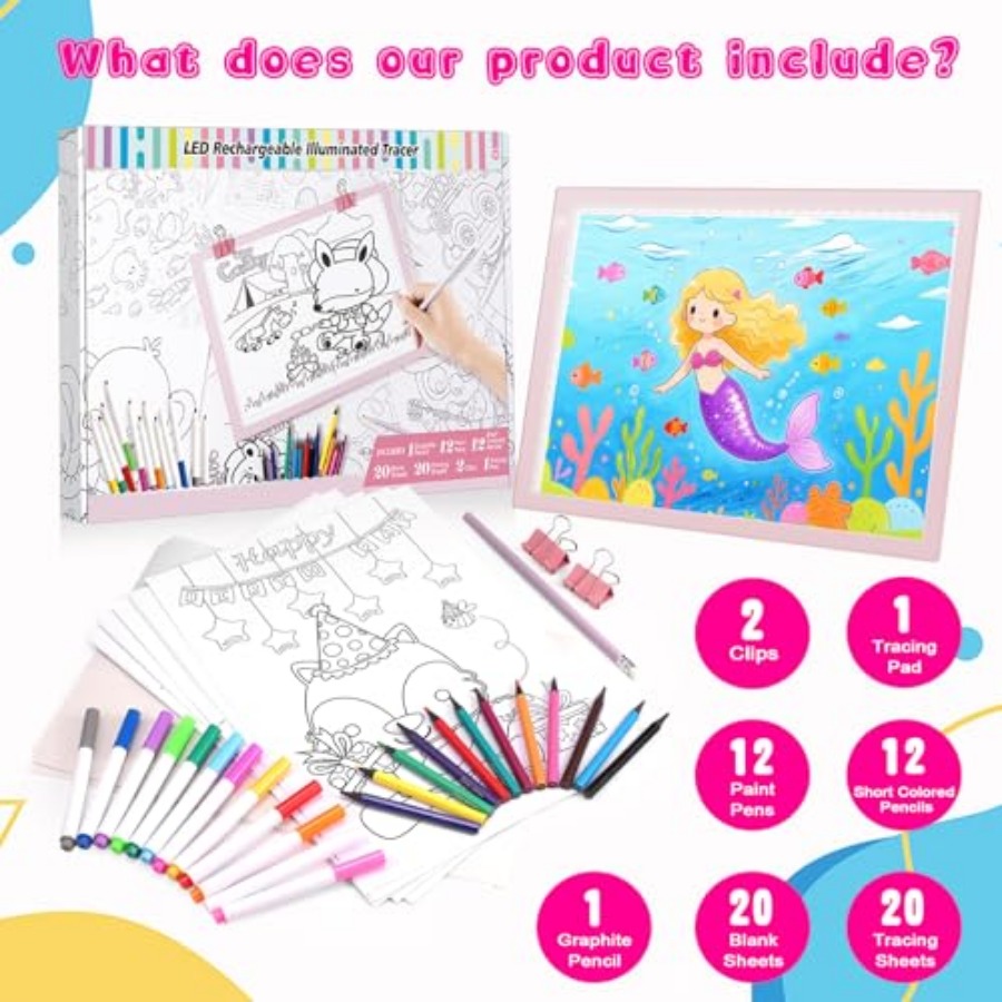 LED Drawing Tablet Kits - 15