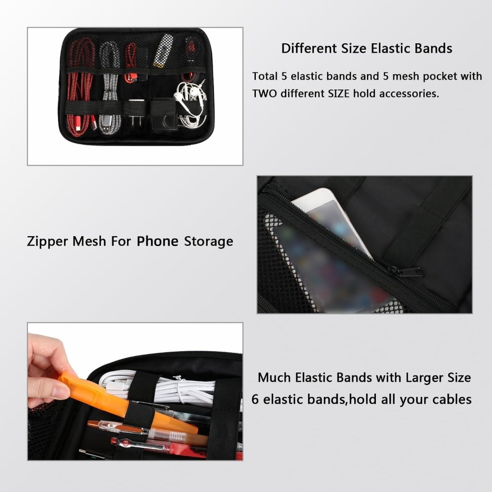 Electronics Organizer Travel C – Tablet And Accessories Bag Bewertung und Preis