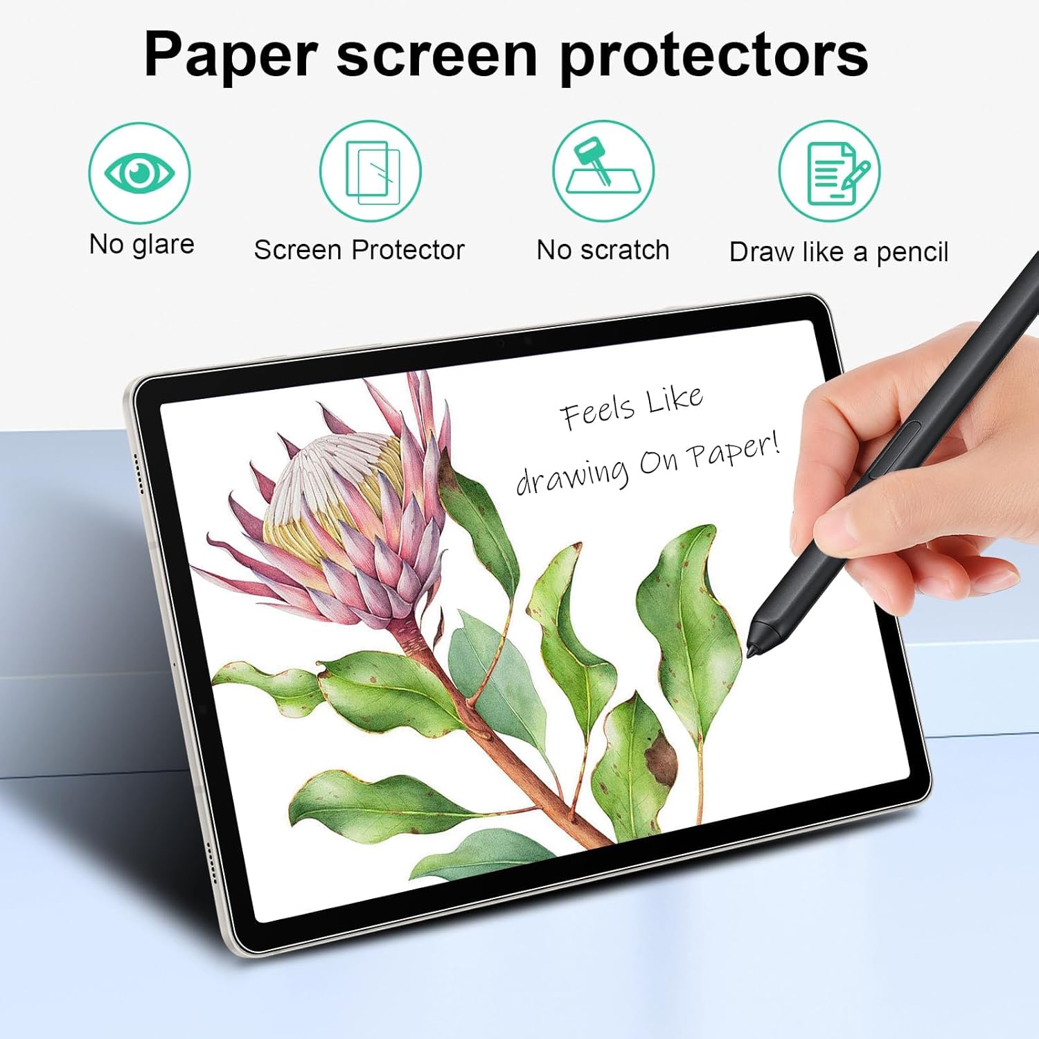 Paper Feel Screen Protector Fi – Samsung Tablet S10 Accessories Bewertung und Preis