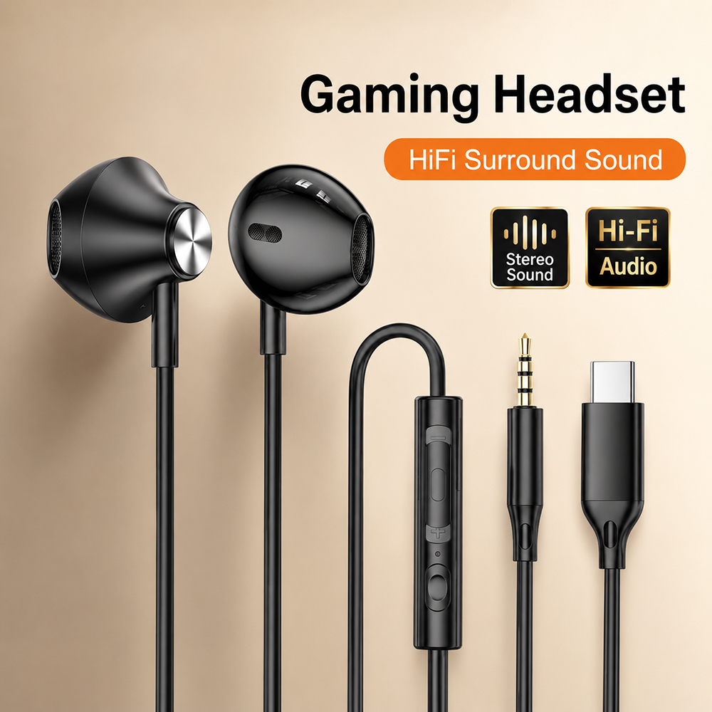 HiFi Surround Headphones Bass  – Iphone Tablet Accessories Bewertung und Preis