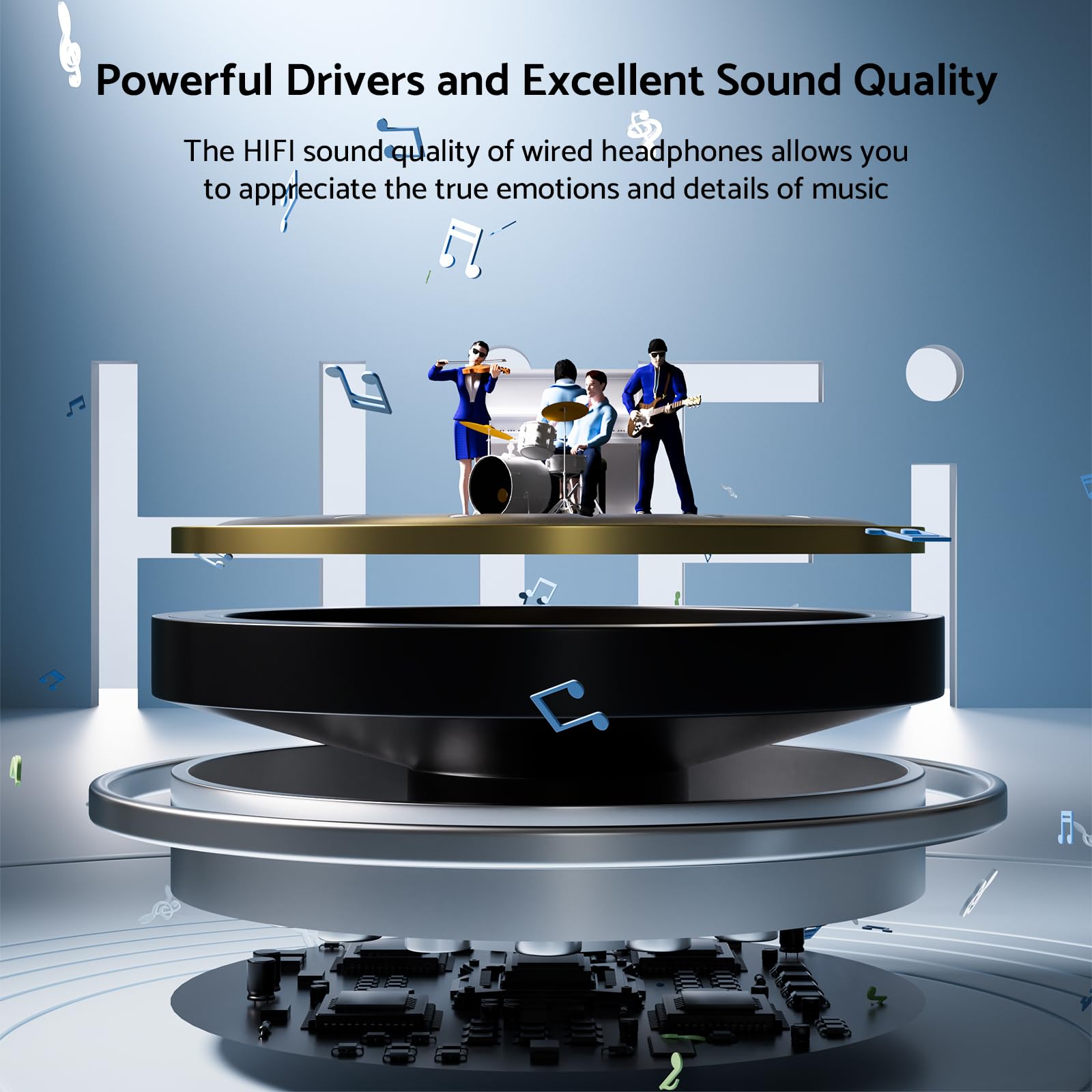 HiFi Surround Headphones Bass  – Iphone Tablet Accessories Bewertung und Preis