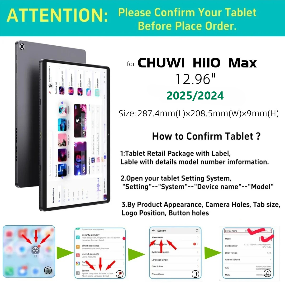 Flip Cover for Chuwi Hi10 Max  – Chuwi Tablet Accessories Bewertung und Preis