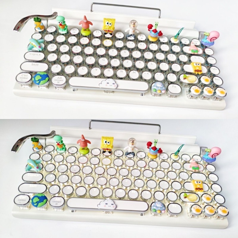 Retro SpongeBo Mechanical Keyb – Tablet Accessories Kids Bewertung und Preis