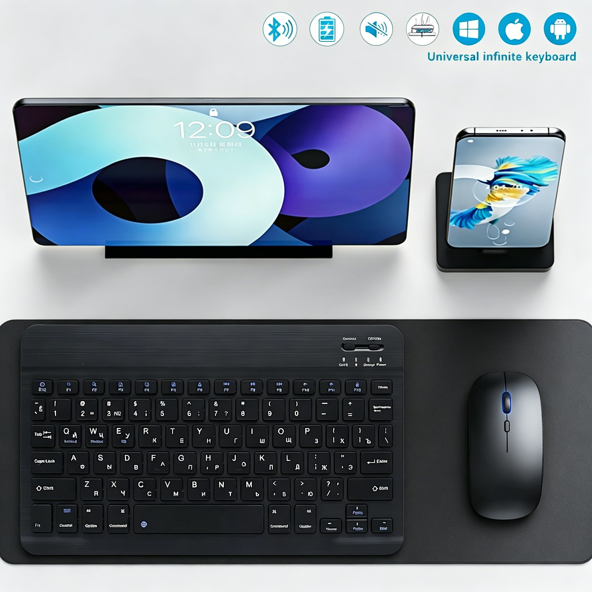 Bluetooth Wireless Keyboard Mo – Tablet Ipad Accessories Bewertung und Preis