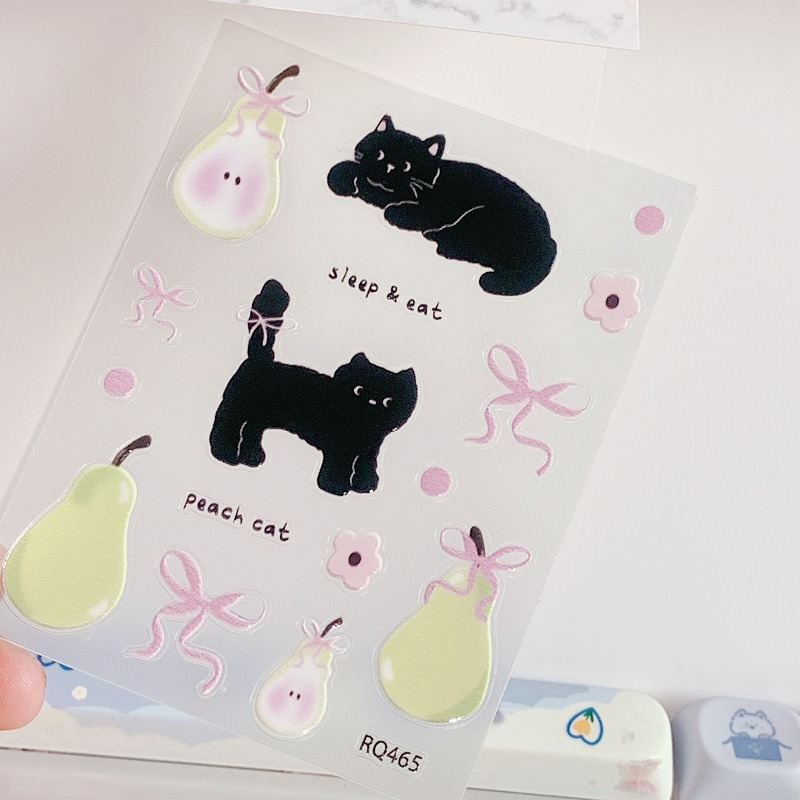 Cute Green Apple Cat Jelly Sti – Iphone Tablet Accessories Bewertung und Preis