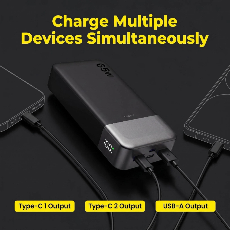 JUOVI 20000mAh Power Bank 65W  – Iphone Tablet Accessories Bewertung und Preis
